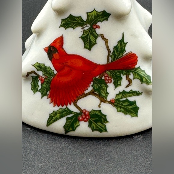 Lefton Exclusives Japan #01205 Christmas Cardinal Bell Vintage Holiday - Picture 2 of 5